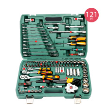 TFAUTENF TF-T121G household toolkit with 121 pc of vehicle tools